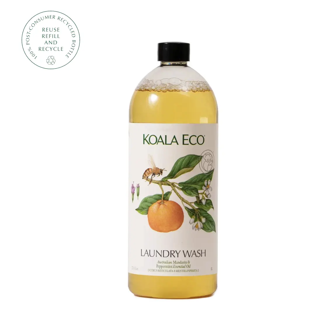 Koala: Mandarin & Peppermint Essential Oil Laundry Wash
